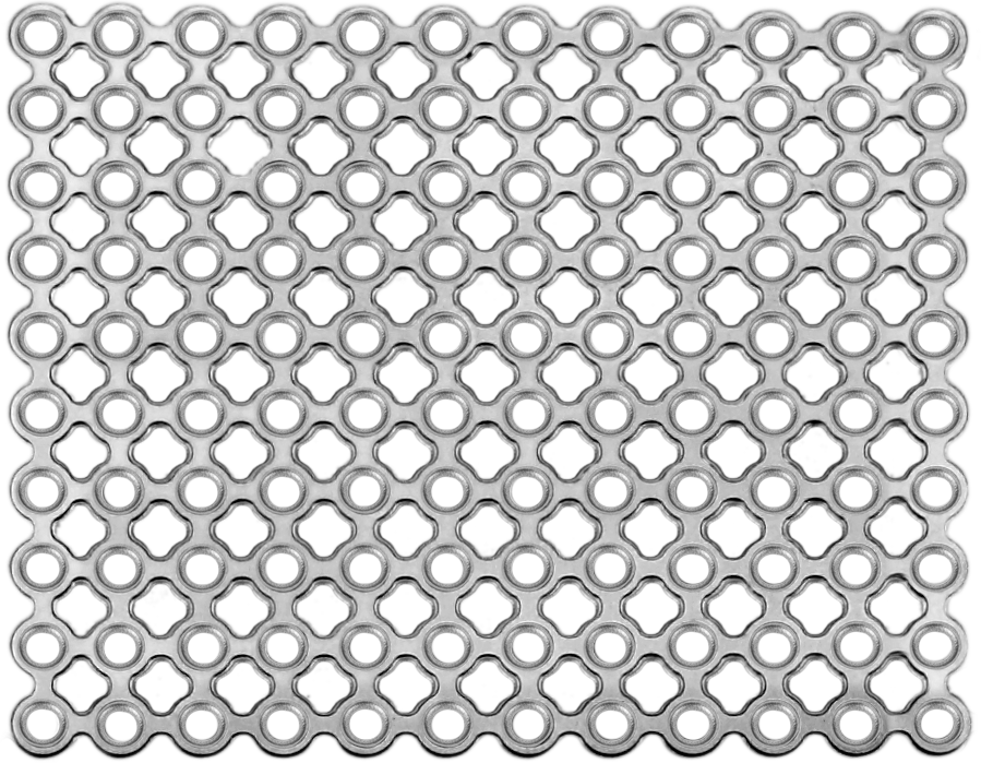 flat titanium mesh-2D round hole